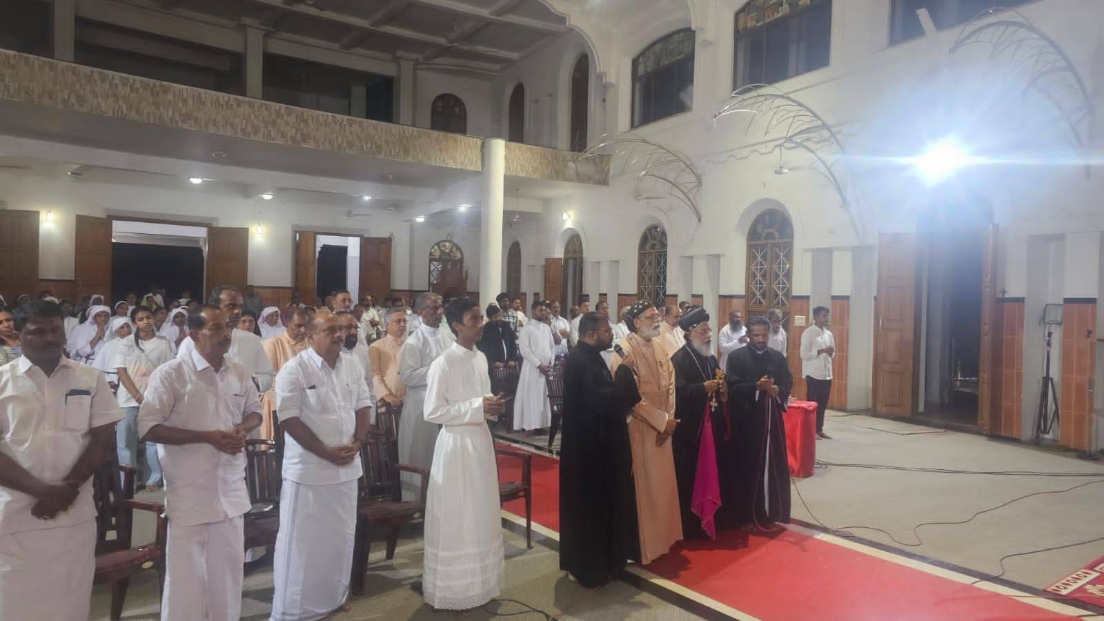 Muvattupuzha Diocese and Civic Community Hold Memorial Service for Pope Francis