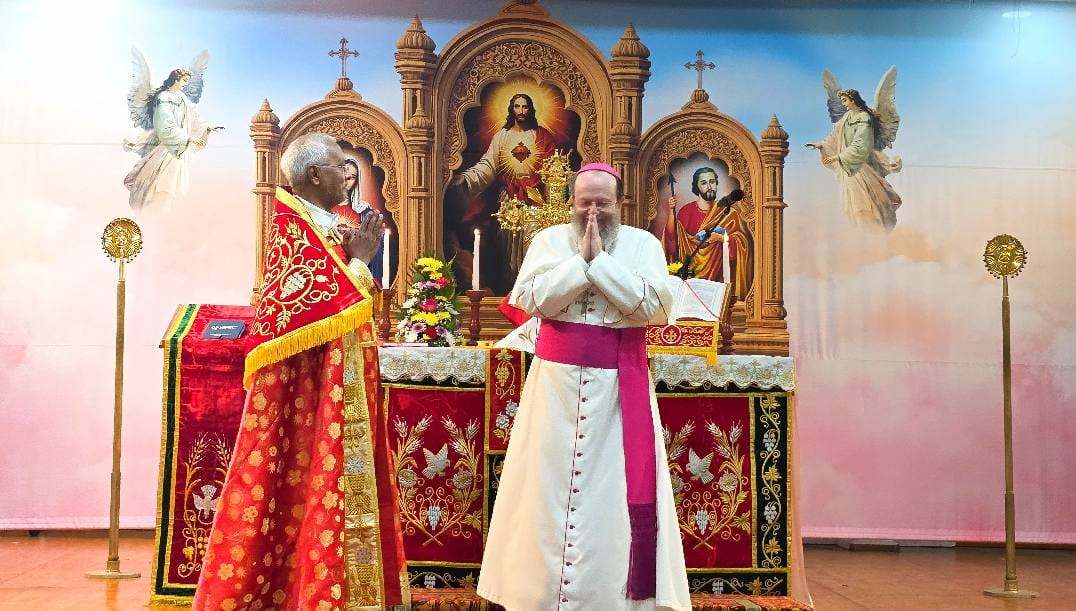Syro-Malankara Faithful Join Bishop Paolo’s Pastoral Visit to St. Mary’s, Dubai