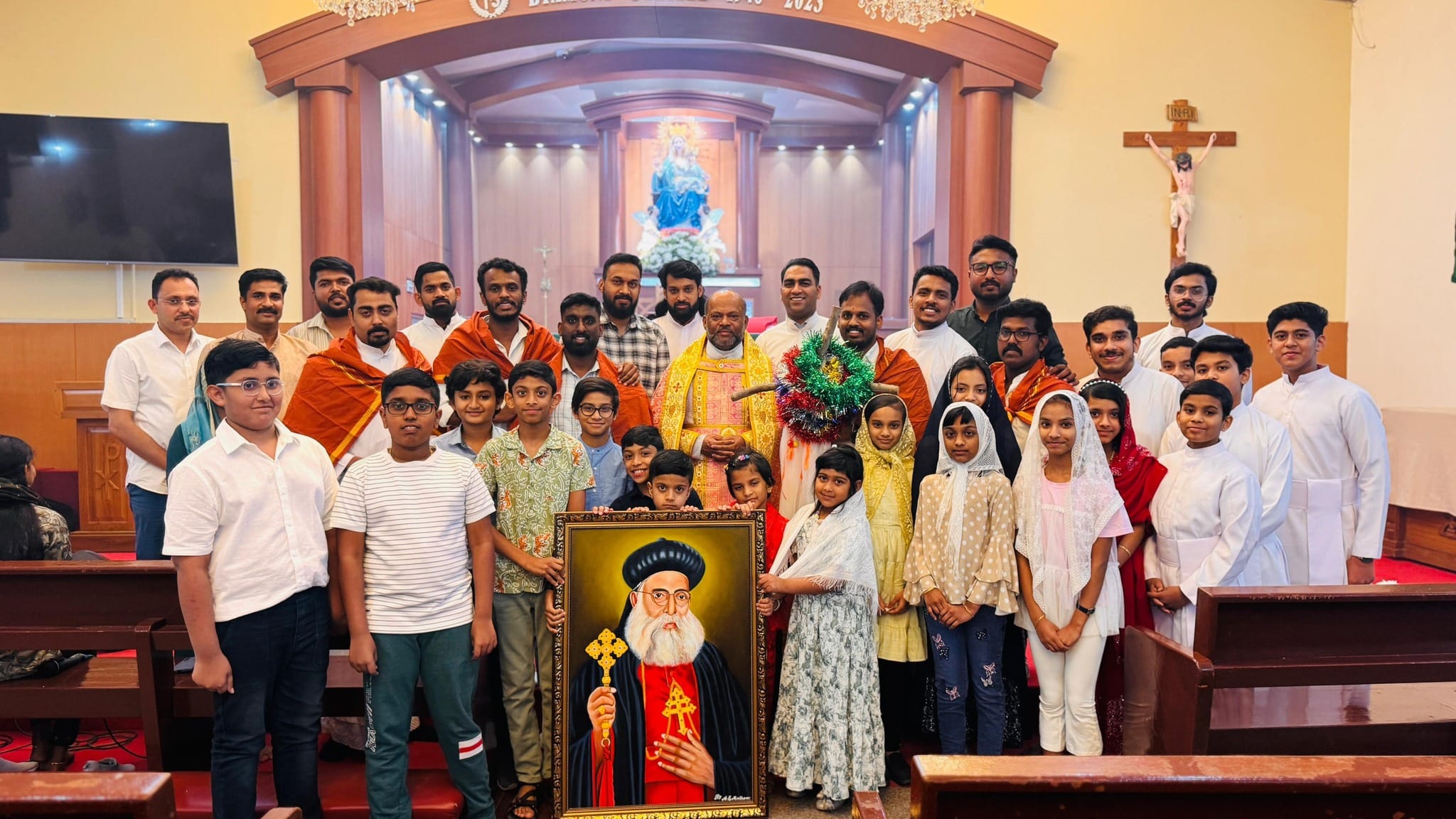 The Commemoration Pilgrimage of Venerable Archbishop Mar Ivanios Begins on Kuwaiti Soil