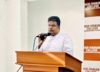 Fr. Dr Shaji John Assumes Charge as Principal of Mor Ivanian College