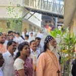 His Eminent Beatitude Cardinal Moran Mor Baselios Cleemis Catholicos Casts His Vote in the Kerala Local Body Elections