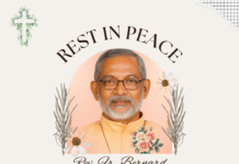 Fr Bernad Kunniparambil OIC (89) Passes Away